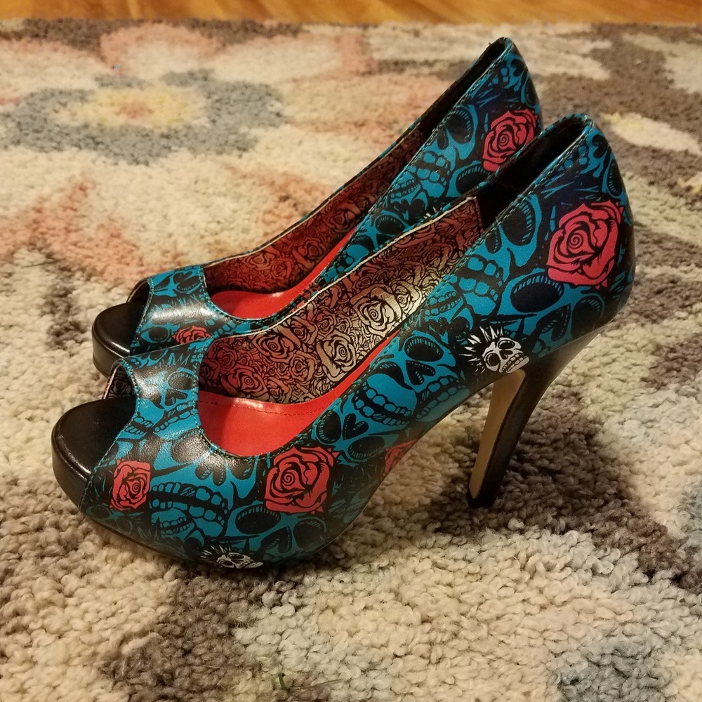 Iron fist heels.